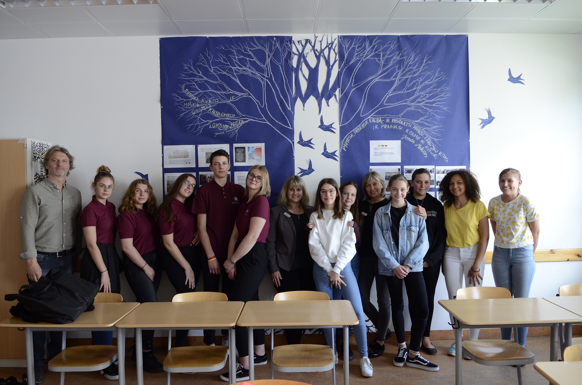 Besuch In Der Europäischen Schule In Luxemburg - Litauisches Gymnasium