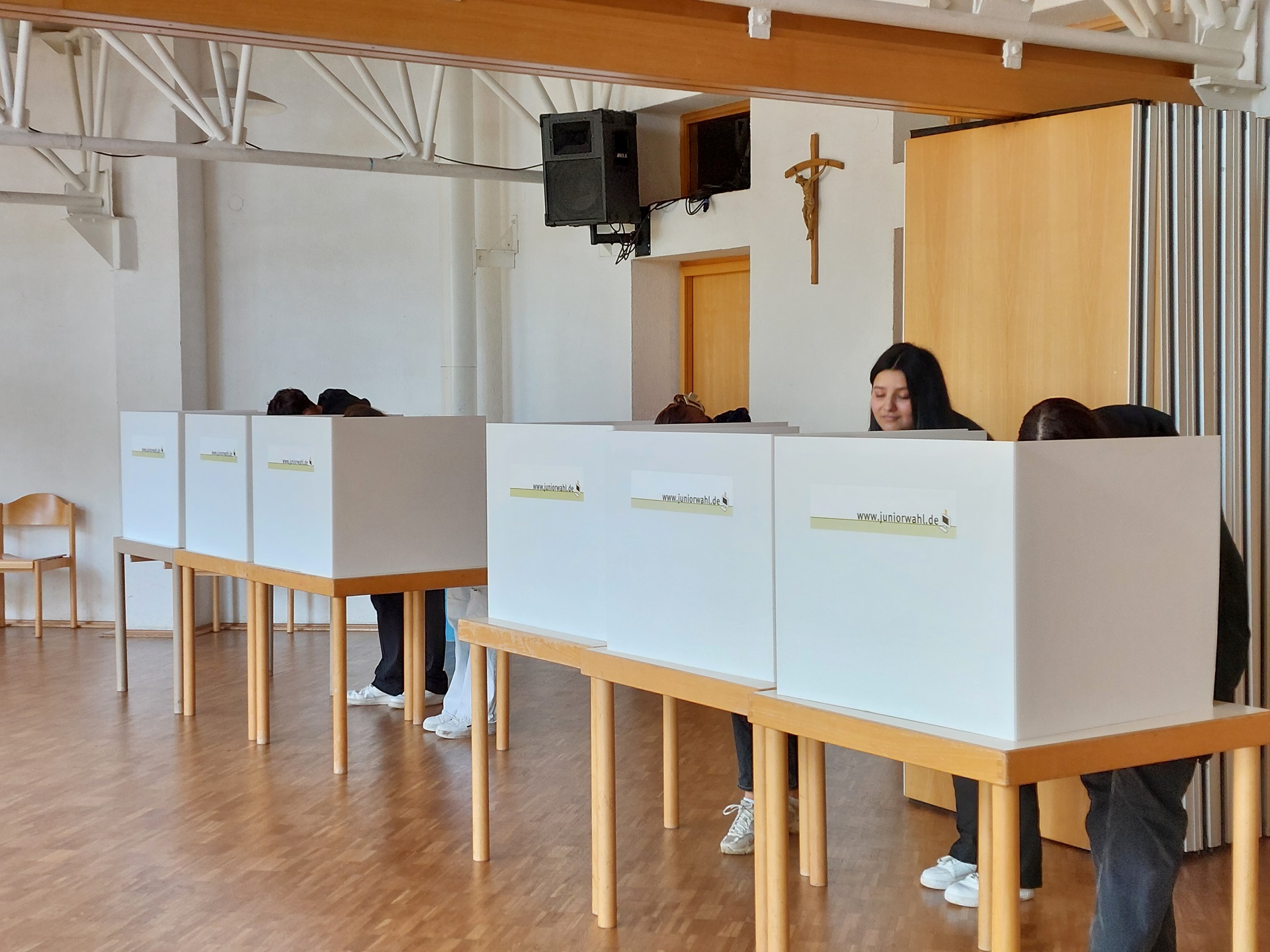 Juniorwahlen zur Europawahl 2024 (Foto: Dr. G. Hoffmann)