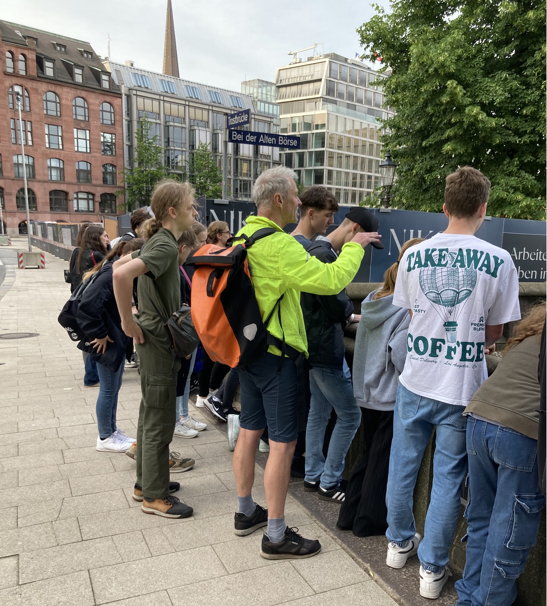 Klassenfahrt der 10. Klasse nach Hamburg (Foto: 10 kl. mokiniai/Schüler der Kl. 10.)