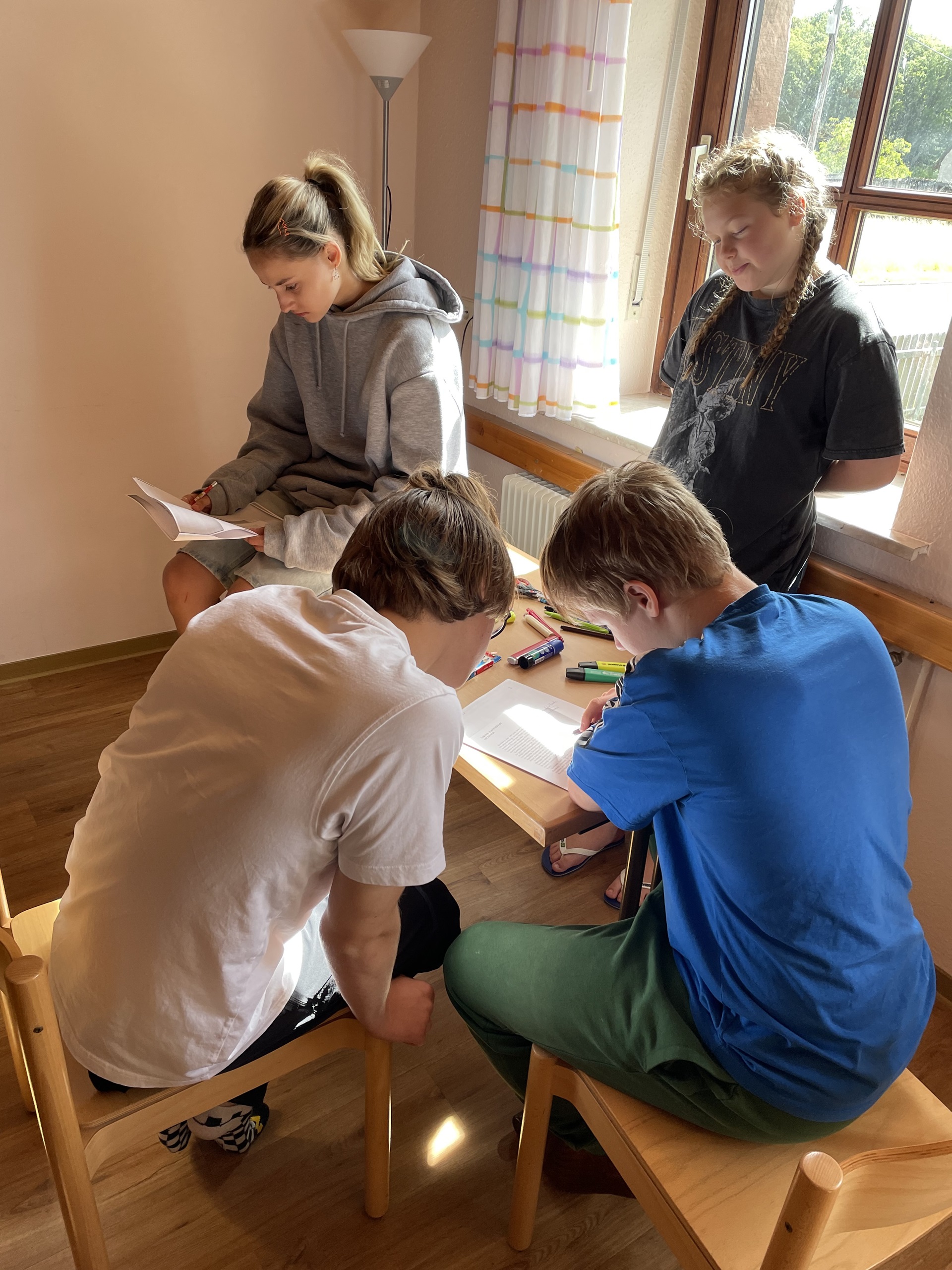 Katalikiško jaunimo grupės stovykla Odenvalde (Foto: D. Kriščiūnienė)