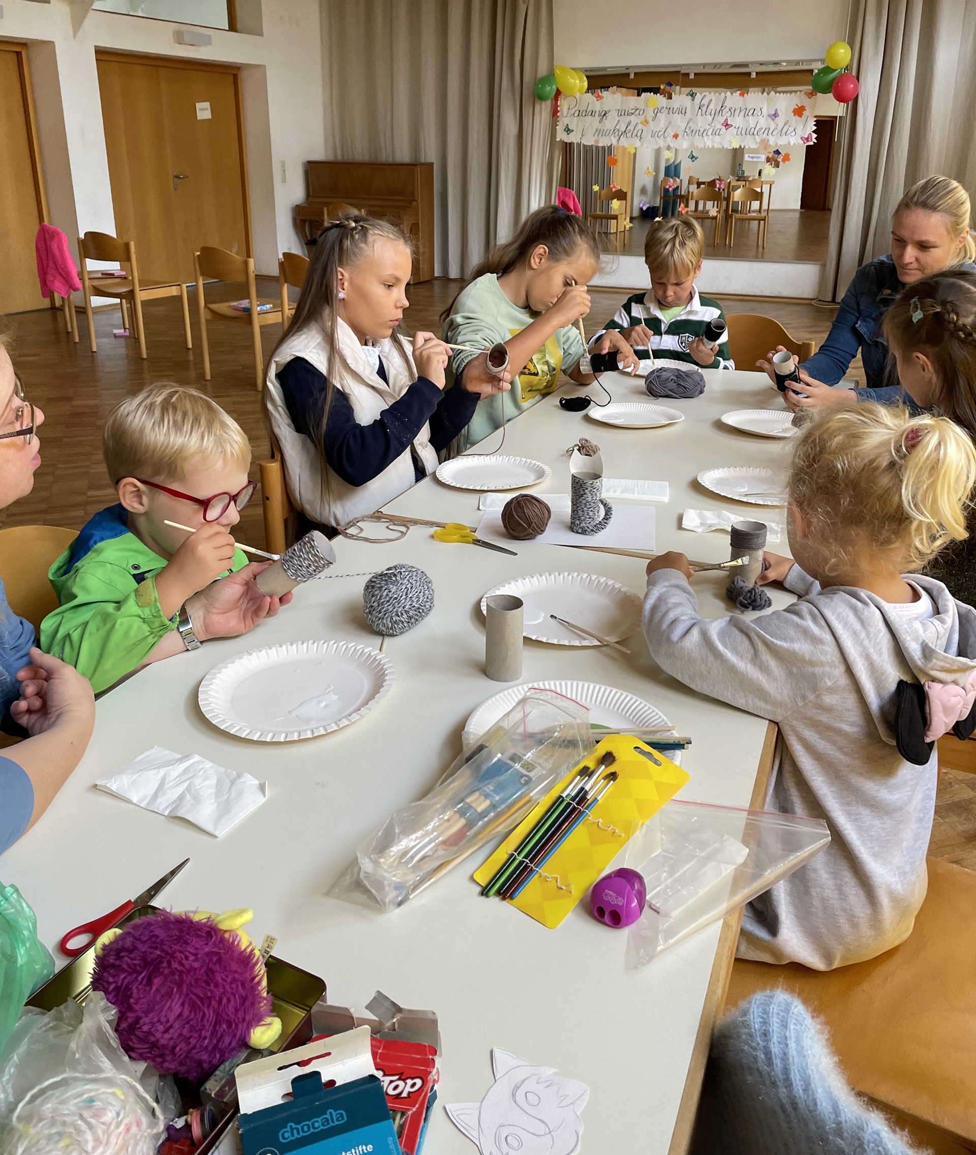 Lituanistinės šeštadieninės mokyklos mokslo metų pradžia (Foto: D. Kriščiūnienė)