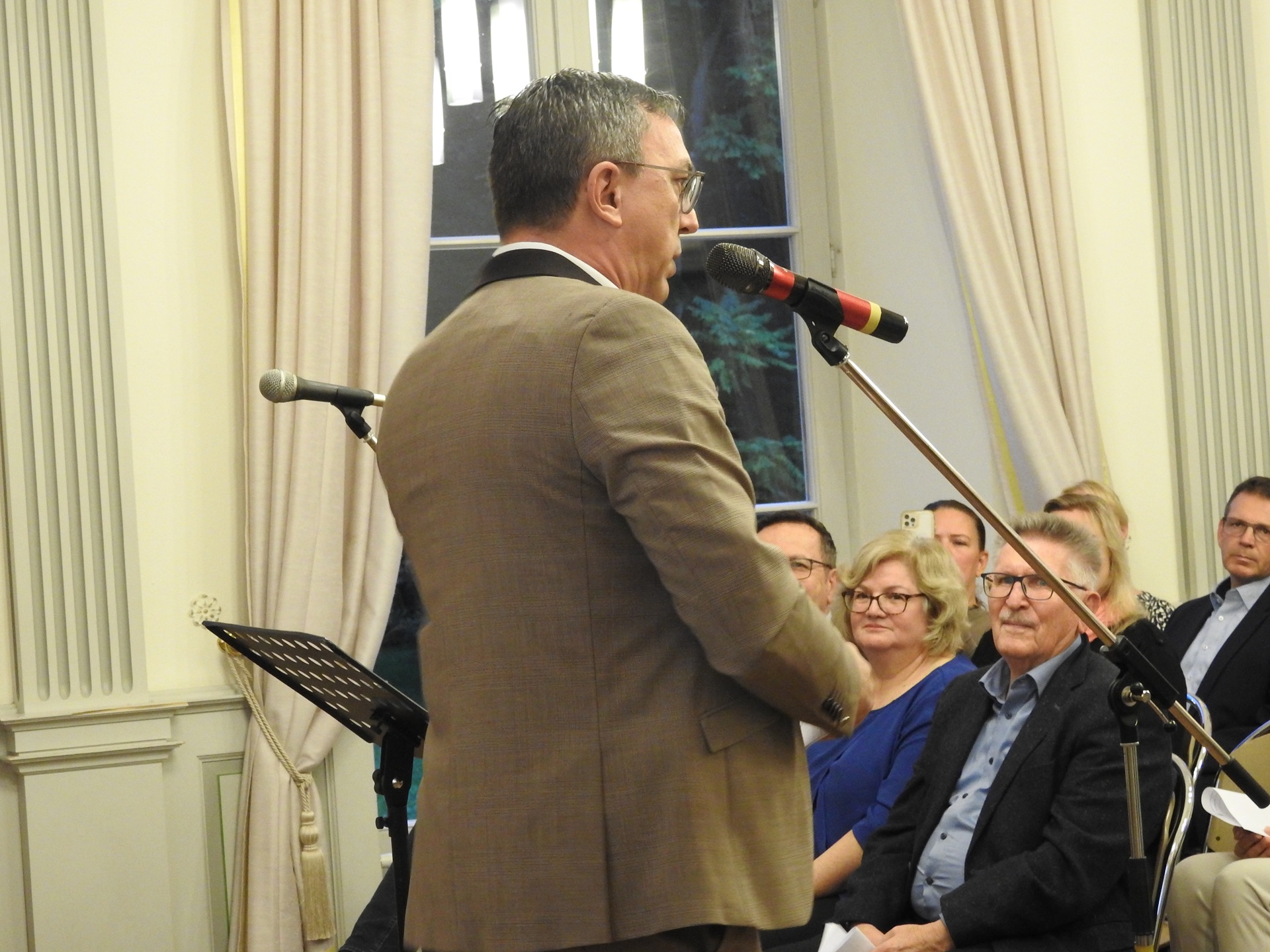 Feier zum Tag der Deutschen Einheit am Litauischen Gymnasium (Foto: Dr. G. Hoffmann)