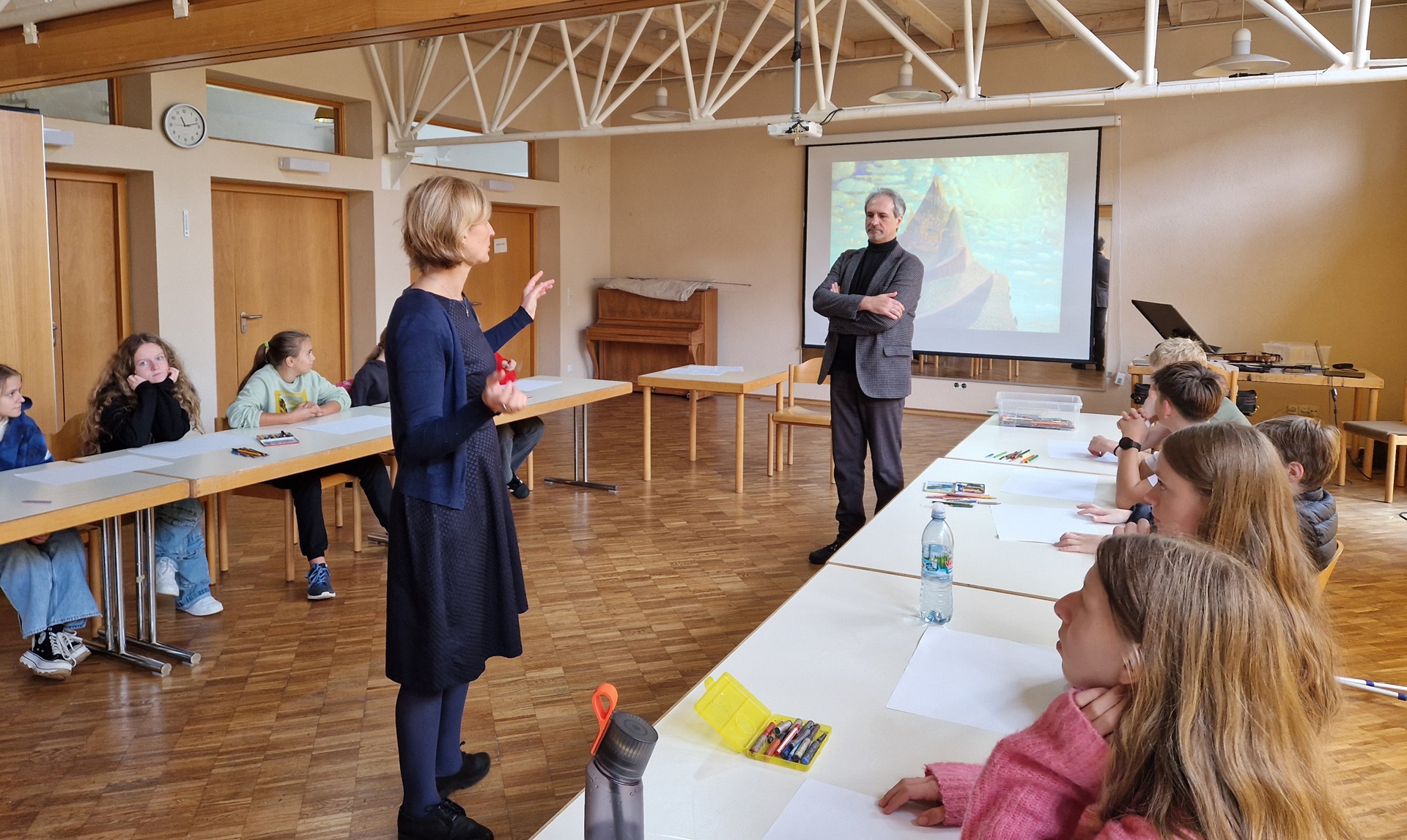 Meninis-edukacinis renginys „Susitikimai su Čiurlioniu. Kastukas sugrįžo!“ (Foto: A. Geibel)