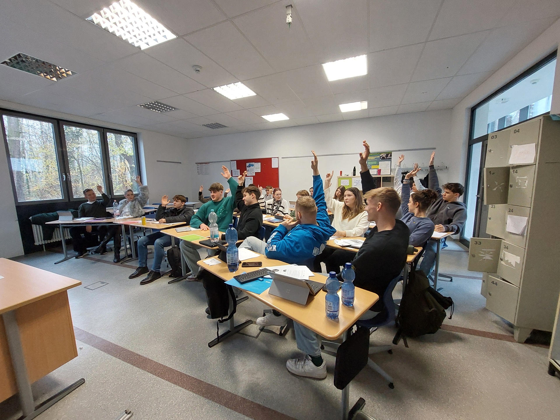 Neugestaltung des Freiwilligendienstes - Simulation einer Plenarsitzung des Deutschen Bundestags (Foto: Dr. G. Hoffmann)