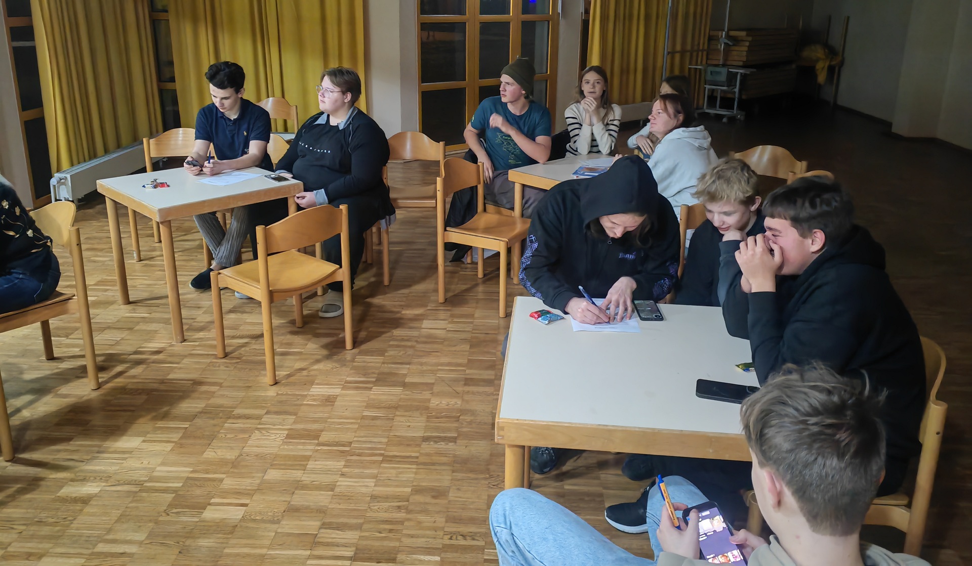 Svečių iš Vilniaus Martyno Mažvydo progimnazijos vizitas (Foto: I. G. Lendraitienė)