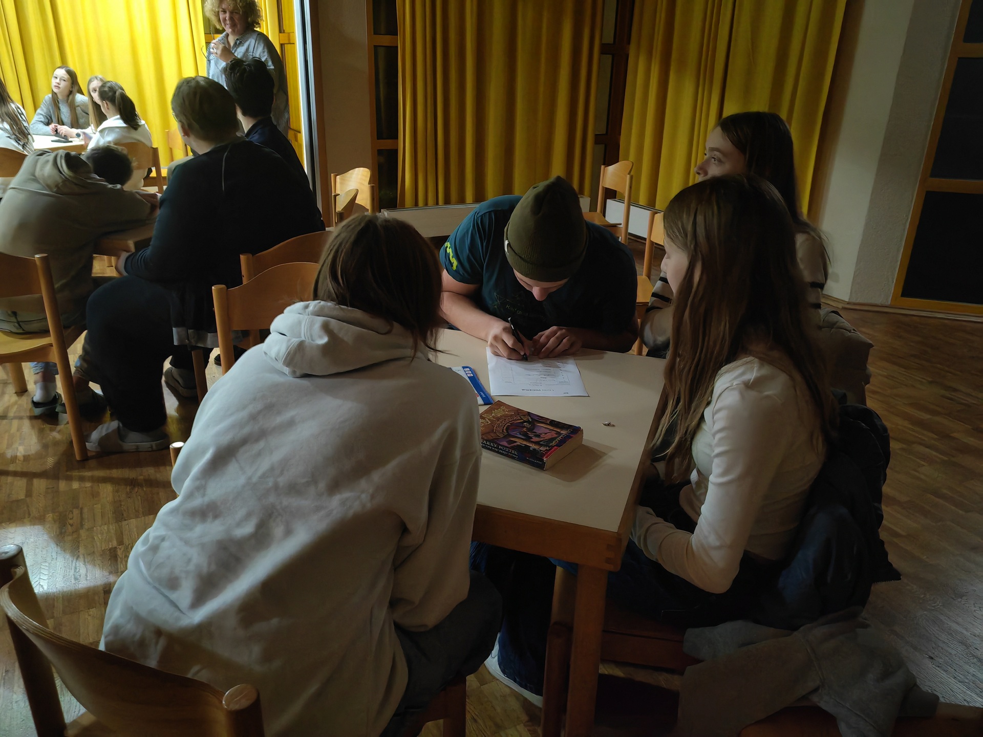 Svečių iš Vilniaus Martyno Mažvydo progimnazijos vizitas (Foto: I. G. Lendraitienė)