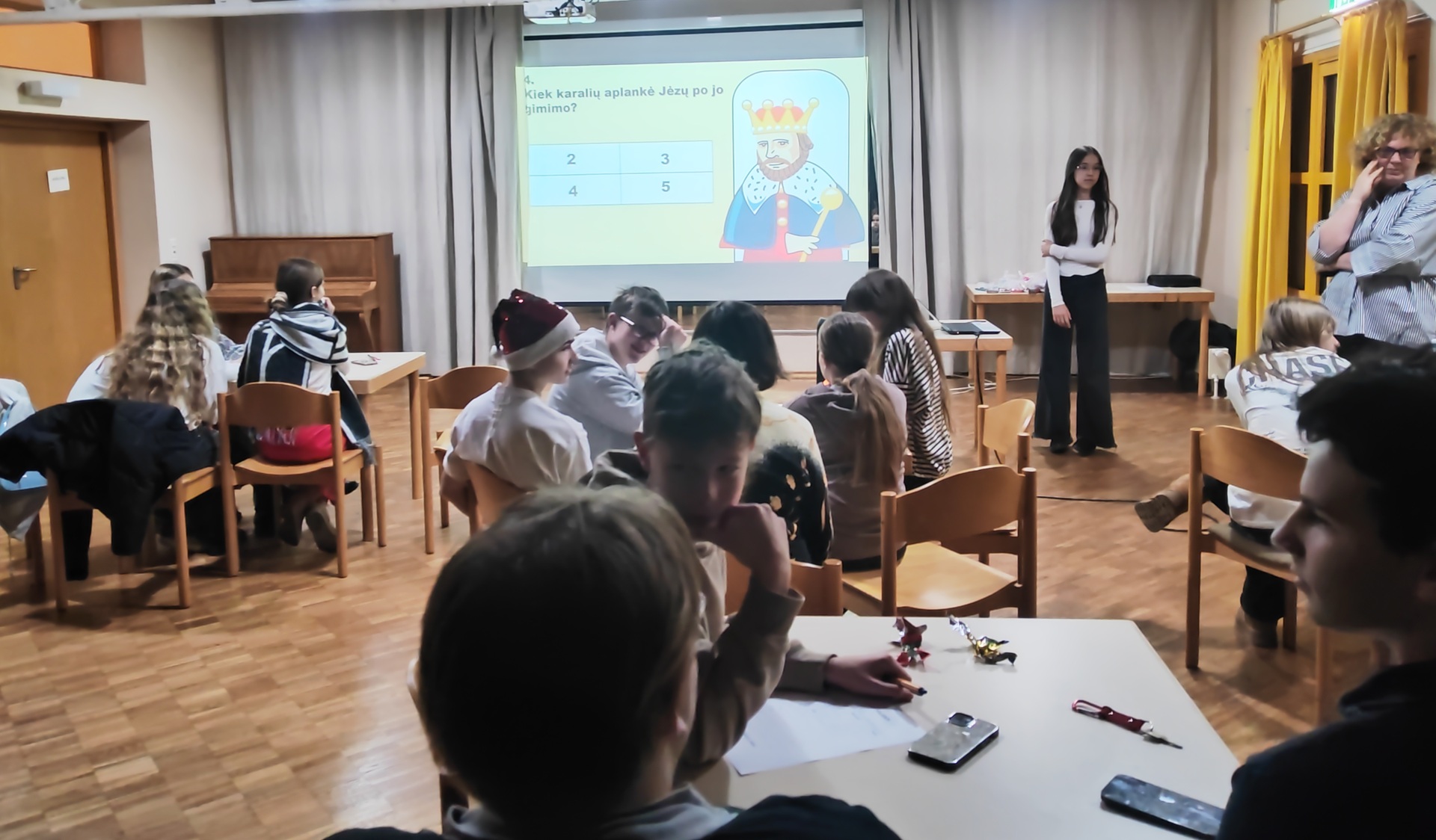 Svečių iš Vilniaus Martyno Mažvydo progimnazijos vizitas (Foto: I. G. Lendraitienė)