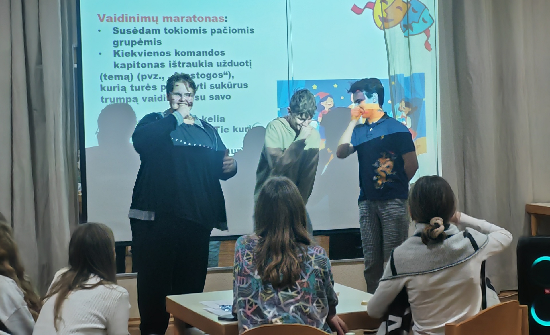 Svečių iš Vilniaus Martyno Mažvydo progimnazijos vizitas (Foto: I. G. Lendraitienė)